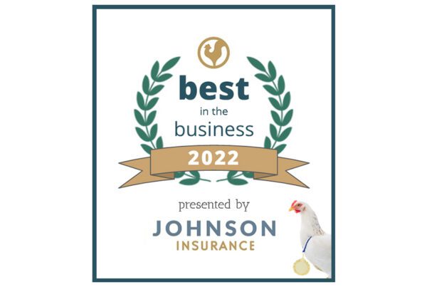 Blog - Best in the Business 2022 Presented by Johnson Insurance Award